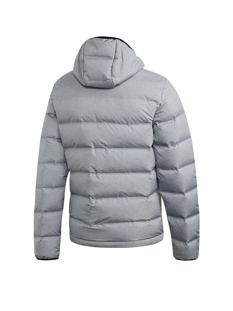ADIDAS Herren Daunenjacke Helionic grau